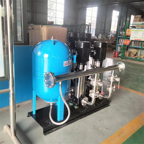 變頻供水設備工作流程